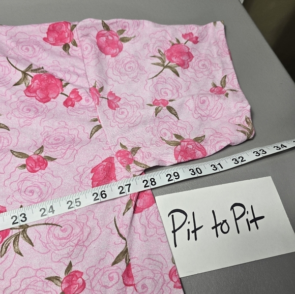 3/$15 cocoom pink rose night gown one size - Picture 8 of 10